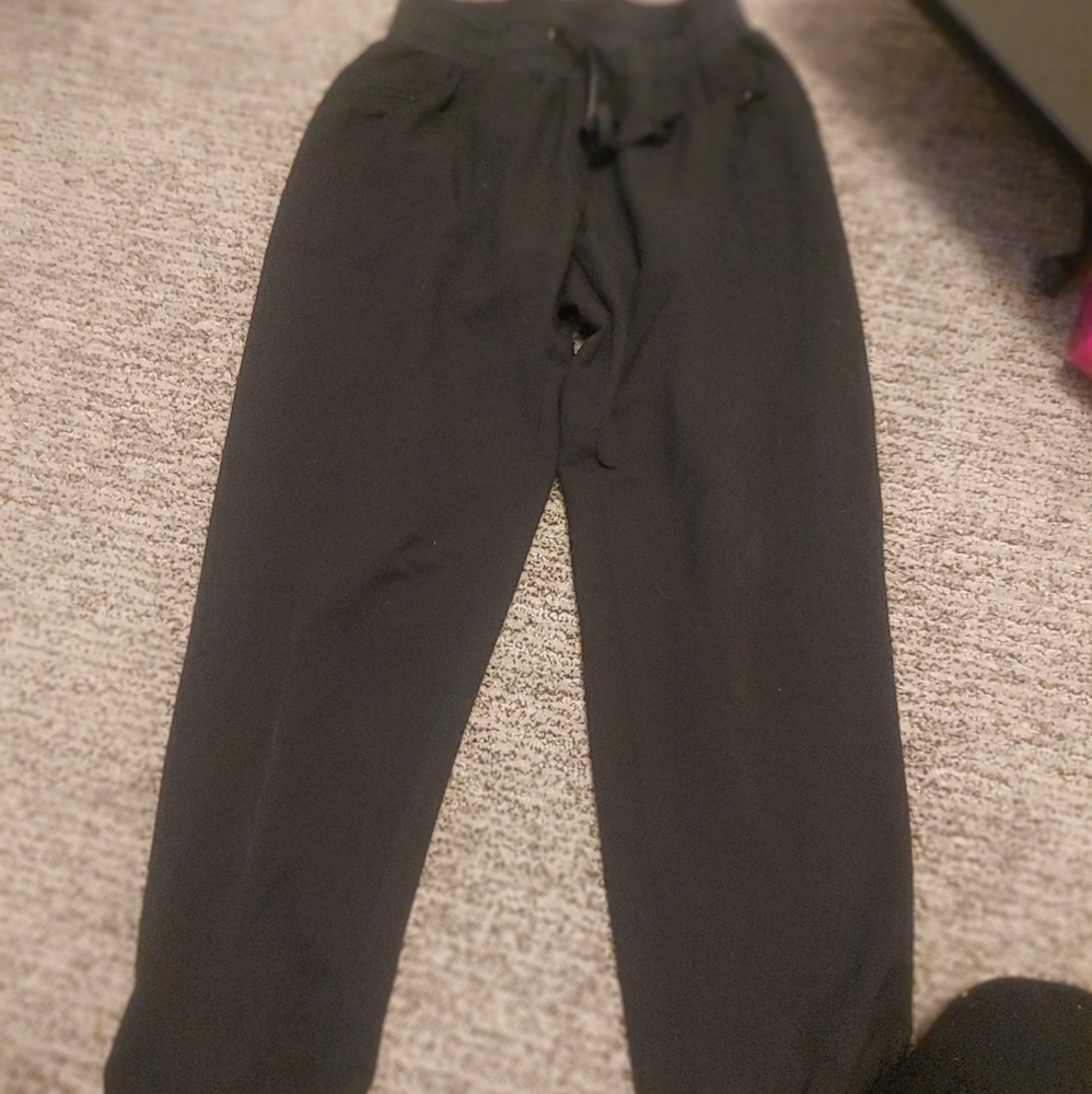 NWOT .Black comfy track like pants